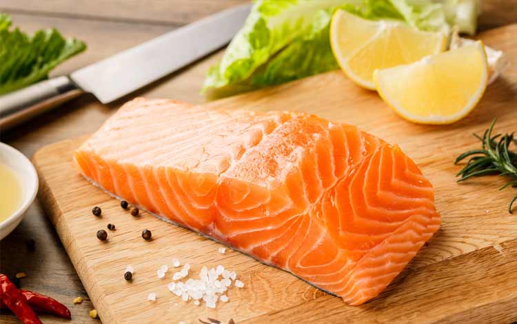 Ikan salmon untuk diet