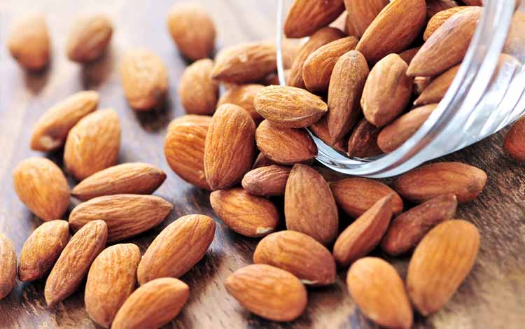 Kacang almond untuk diet