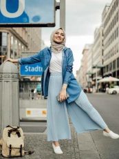 Ootd Outer Hijab Kekinian Agar Kamu Tampil Trendi Hai Gadis