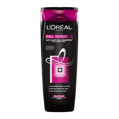 Shampo rambut rontok - L’oréal Paris Fall Repair 3X Anti Hair Fall Shampoo