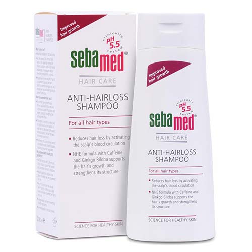 Shampo rambut rontok - Sebamed Anti Hair Loss Shampoo