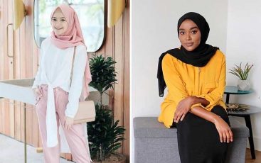 tips mix and match hijab terkini