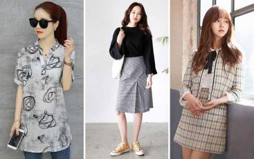 10 Inspirasi Fashion Style Kuliah Untuk Mahasiswi Ala Korea