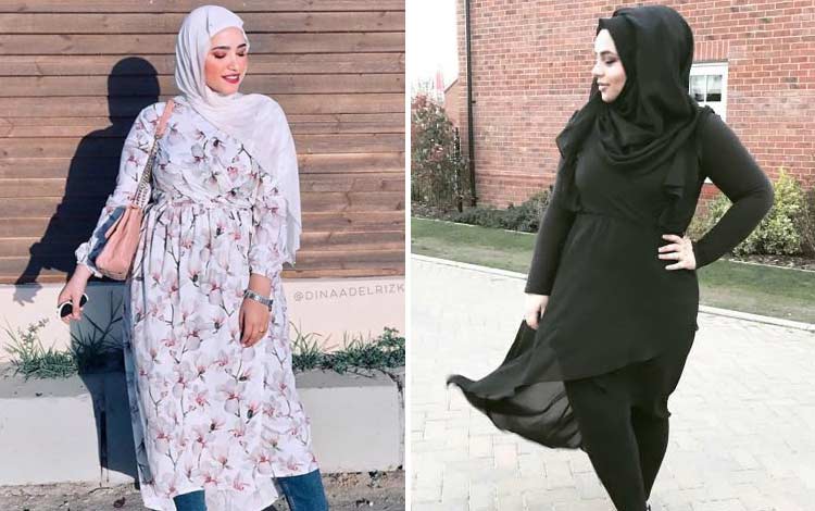 Tips Style  Hijab  Untuk Wanita  Gemuk  Agar Terlihat Ramping 