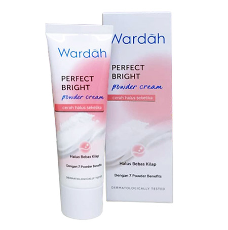 Bedak Wardah Perfect Bright Powder Cream
