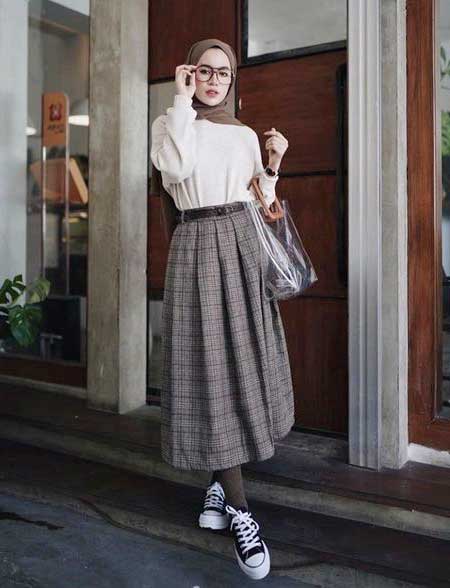 OOTD hijab terbaik simple dan mudah