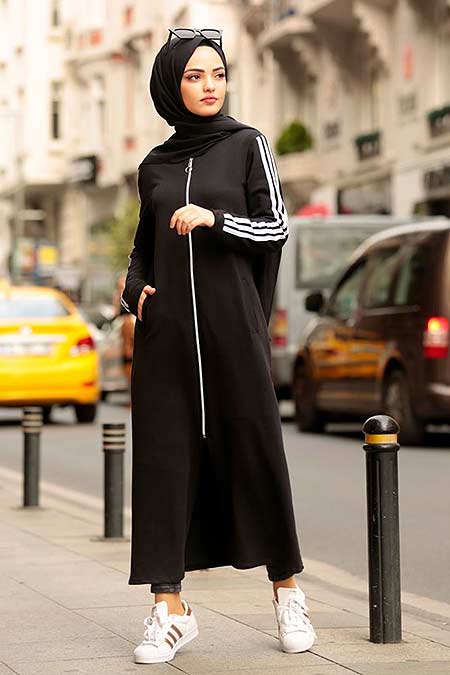 Outfit olahraga muslimah untuk hijaber