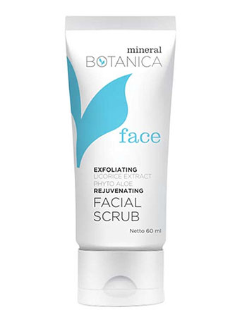 Merek Facial Scrub Terbaik - Mineral Botanica Face Exfoliating Rejuvenating Facial Scrub