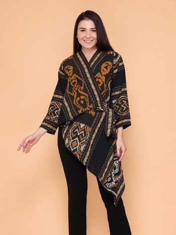 Baju batik wanita model kimono