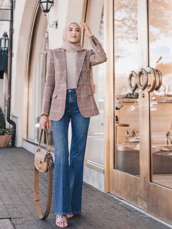 25 OOTD Outer Hijab Kekinian agar Kamu Tampil Trendi - Hai Gadis