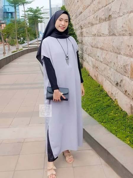 Dress panjang hijab