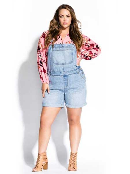 Overall jeans