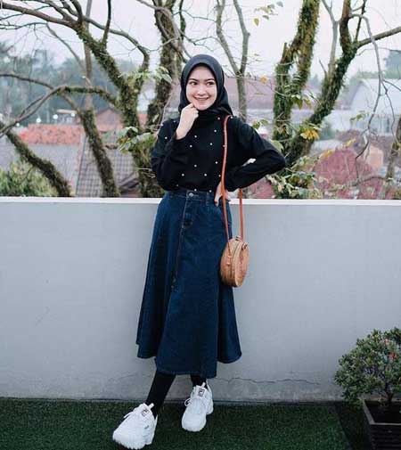 Outfit hijab casual