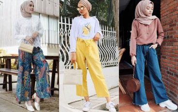 20 OOTD Celana Kulot Kekinian Yang Simple Dan Trendi Untuk Para Hijaber