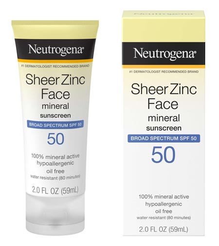 Sunscreen untuk kulit sensitif