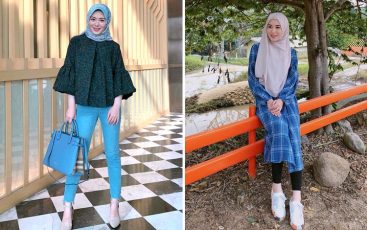 Inspirasi Gaya Hijab Ala Ayana Moon yang Stylish Abis