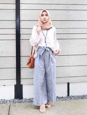 Inspirasi Outfit  Hijab Kekinian  Yang Modis Abis 2022 