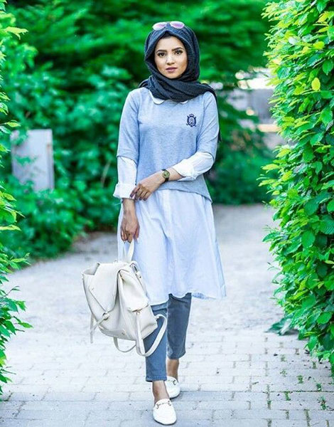 Outfit Hijab Kekinian
