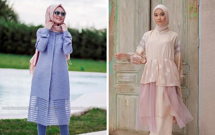 27 Model Tunik Terbaru 2022 Untuk Hijaber Agar Tampil Modis