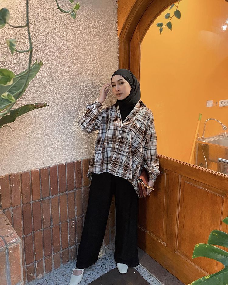 style hijab kekinian