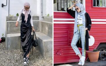 Street Style Hijab Kekinian