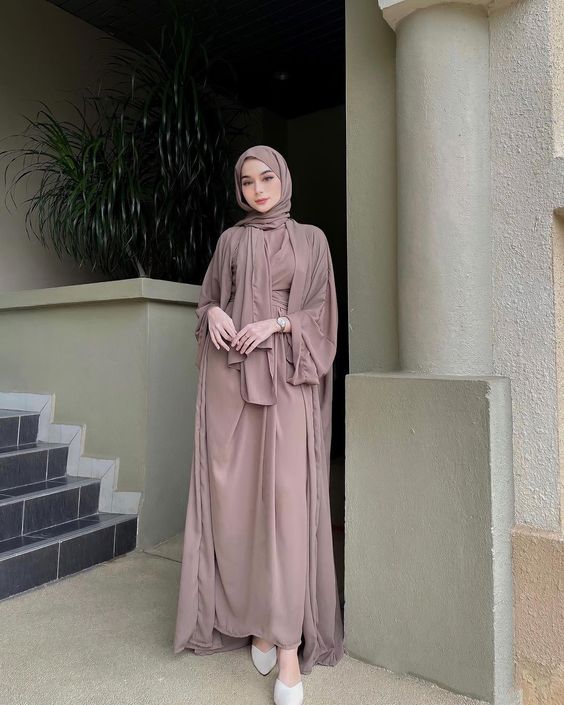 inspirasi gamis untuk remaja