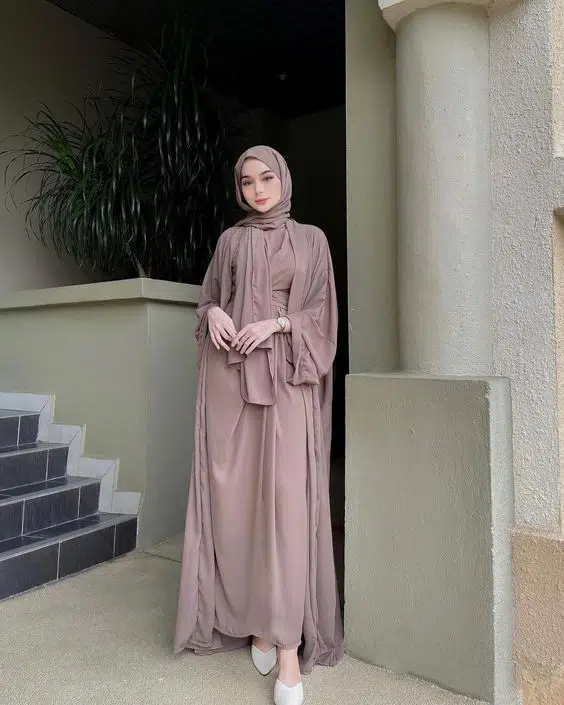 inspirasi gamis untuk remaja
