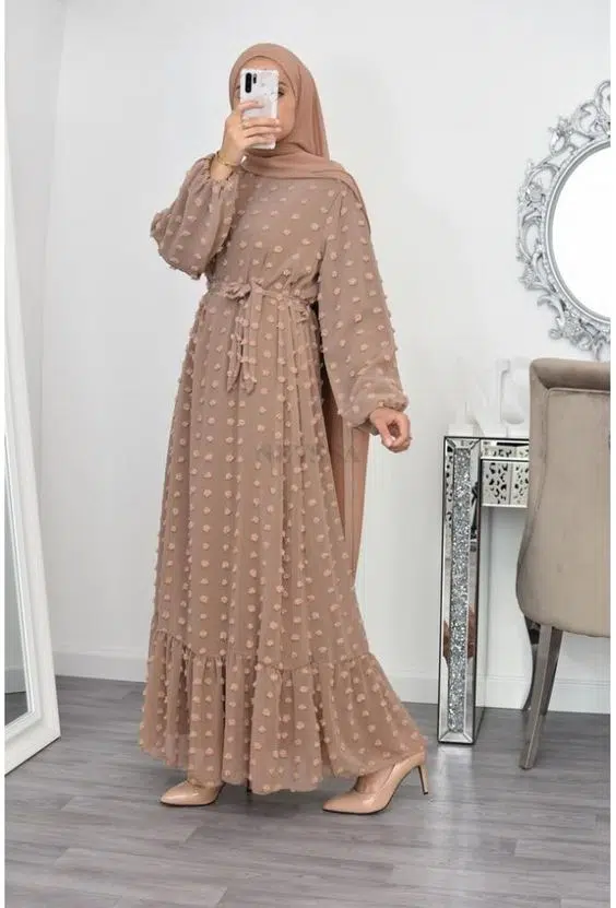 inspirasi gamis untuk remaja baru